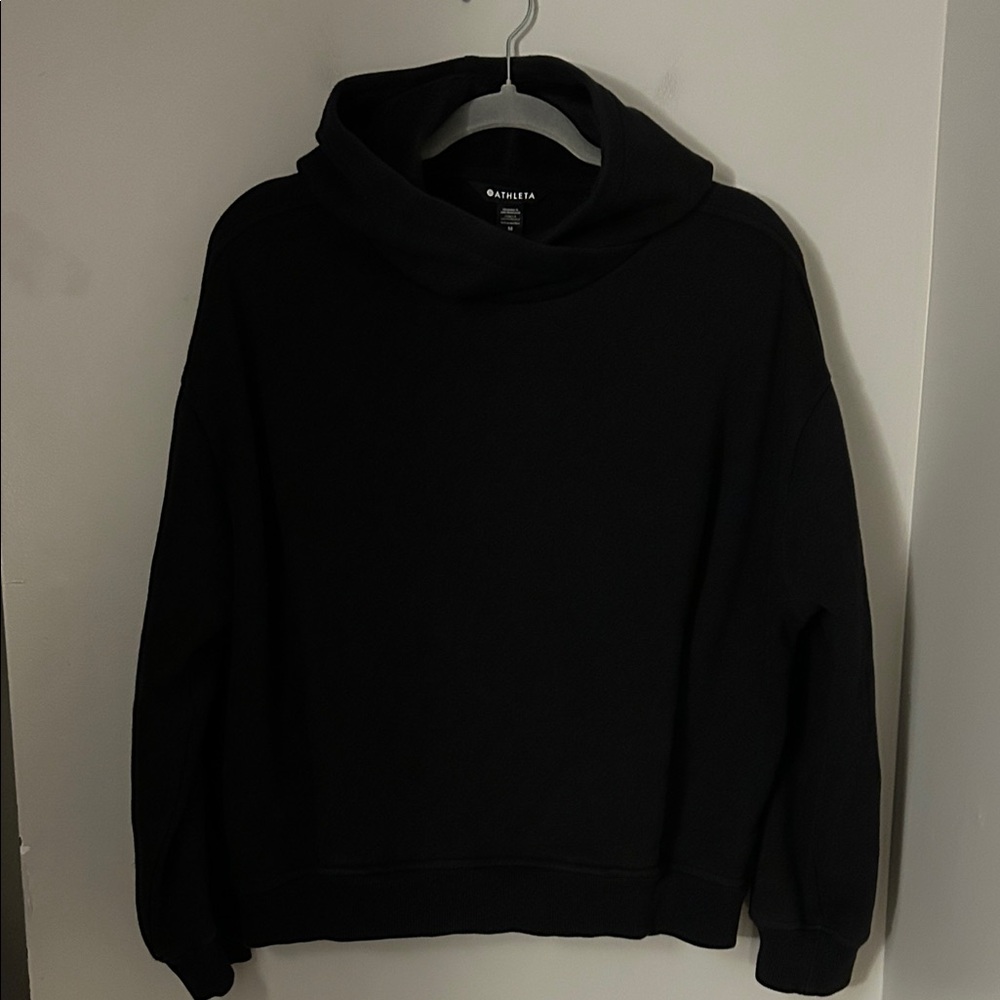 Athleta Terry lined hoodie Size S